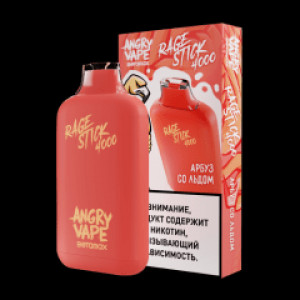 Angry Vape Rage Stick 4000Арбуз Со Льдом