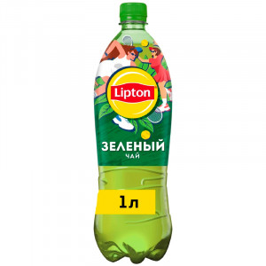 LiptonЗеленый чай, 1л Пэт