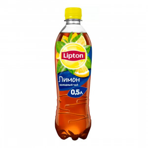 LiptonЧай с лимоном, 0.5л Пэт
