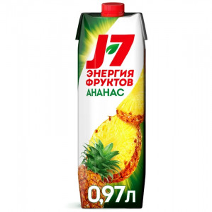 J7Нектар J7 Ананас с мякотью, 0.97л
