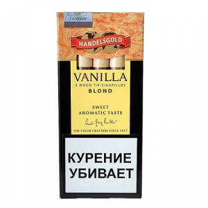 Handelsgold с мундштукомBlond Vanilla (Wood Tip)